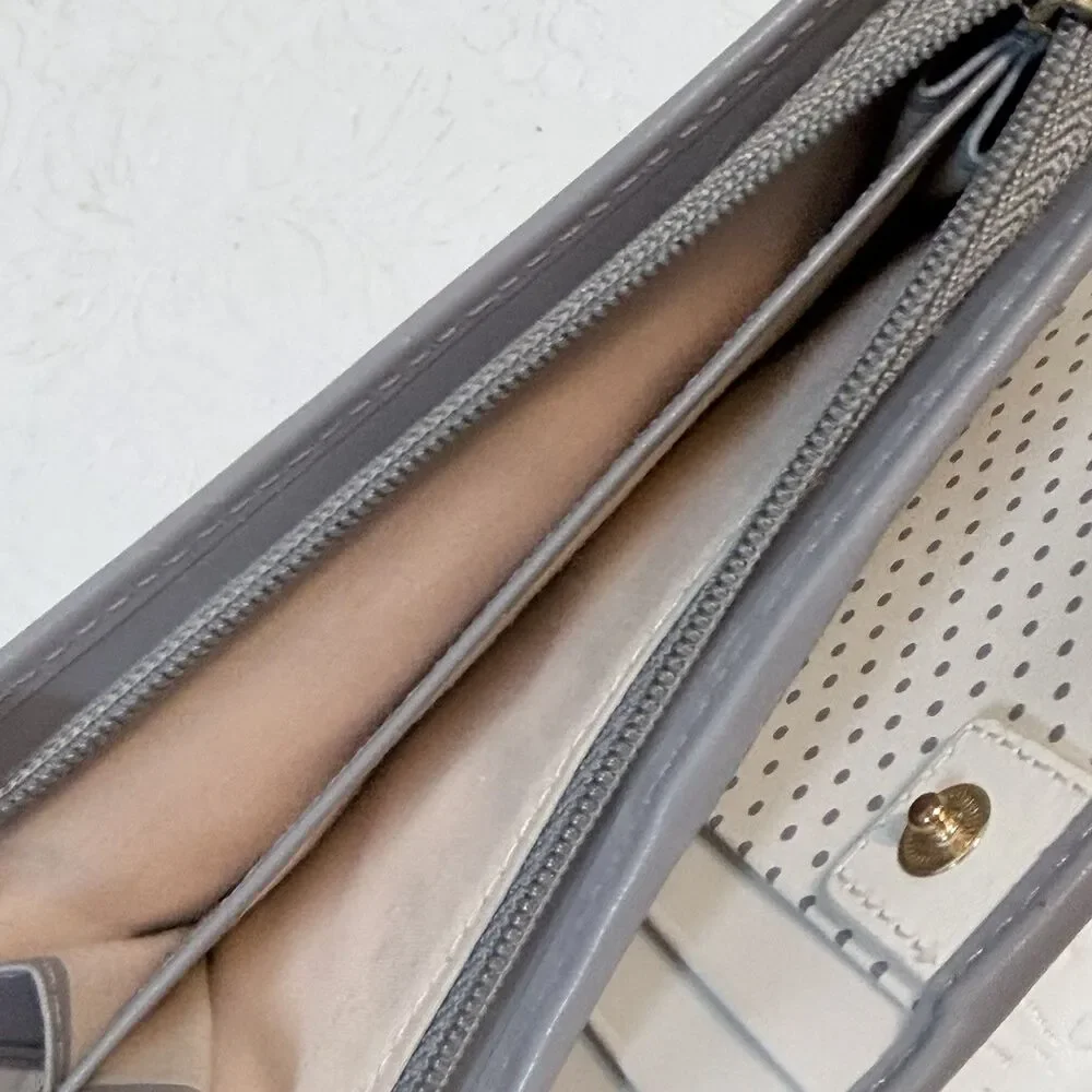Radley London Heritage Gray Leather Wallet